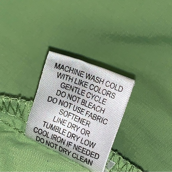 Women’s L GUIDE SERIES Green Nylon Packable Zip Front Jacket Cute Style EXC - Picture 12 of 12